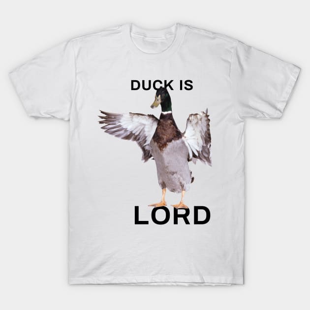 Duck is Lord T-Shirt by metanoiias